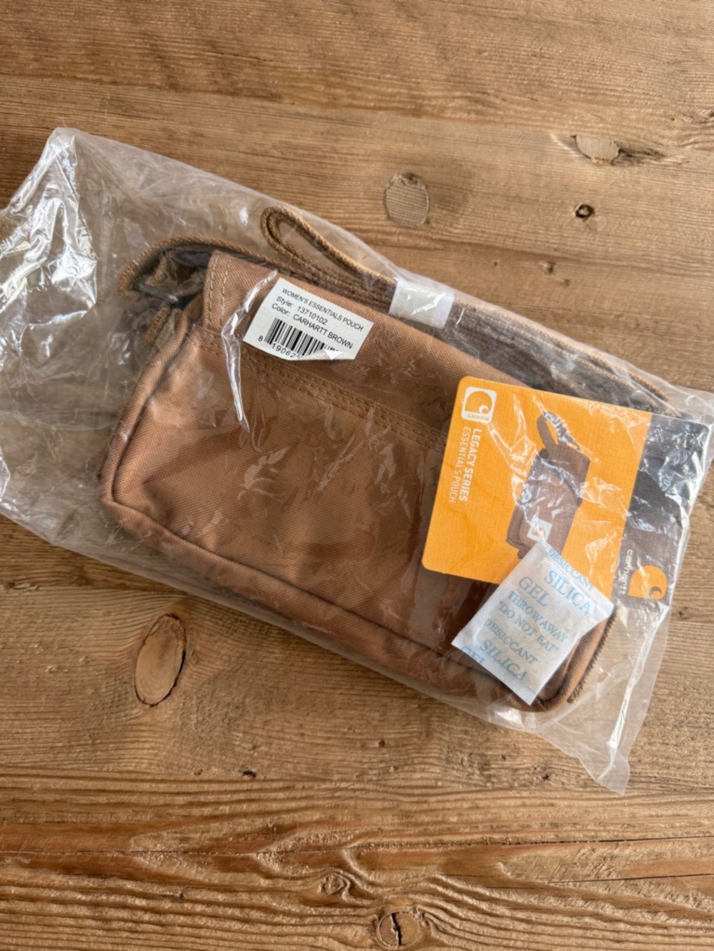 Carhartt Brown Essential Crossbody Pouch - Picture 7 of 7